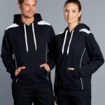 Adult’s Kangaroo Pocket Contrast Hoodie