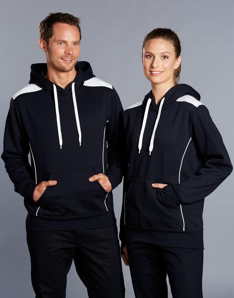 Adult’s Kangaroo Pocket Contrast Hoodie