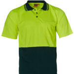 Hi-Vis Cooldry Safety Polo S/S