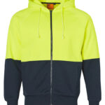 Hi-Vis Two Tone Fleecy Hoodie