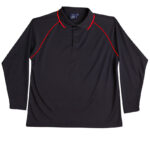 Men’s Cooldry Raglan L/S Polo