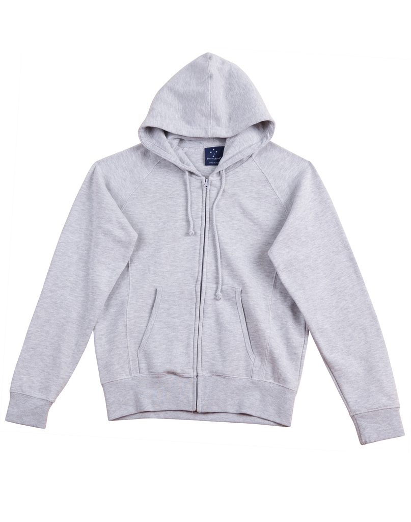 Ladies’ Full-Zip Fleecy Hoodie