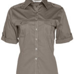 Women’s Short Sleeve Military Shirt