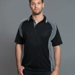 Mens Mini Waffle Coold Polo