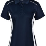 Ladies’ Cooldry S/S Contrast Interlock Polo