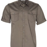 Men’s Short Sleeve Military Shirt