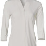 Ladies’ Mid Sleeve Shawline Knit Top