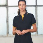 Ladies’ Poly/Cotton Contrast Pique S/S Polo