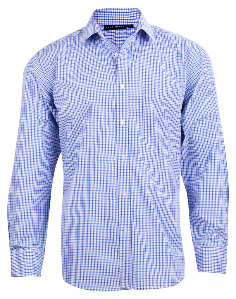 Men’s Two Tone Check L/S Shirt