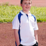 Kids’ Mini Waffle Cooldry Polo