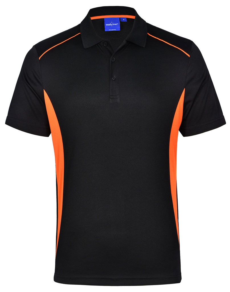 Men’s Cooldry S/S Contrast Interlock Polo