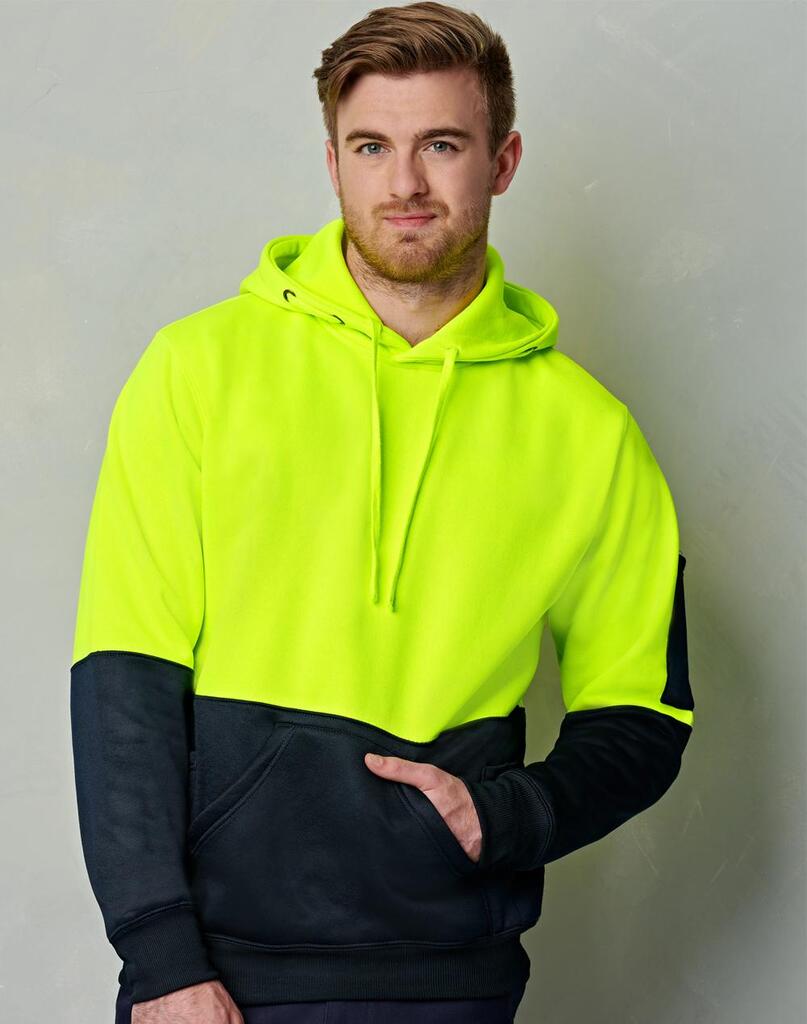 Hi-Vis Two Tone Kangaroo Pocket Hoodie