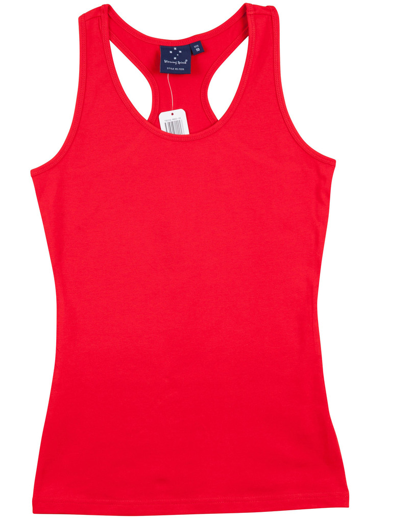Ladies’ Fitted Stretch Singlet