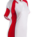 Ladies’ Cooldry Contrast Polo With Sleeve Panel