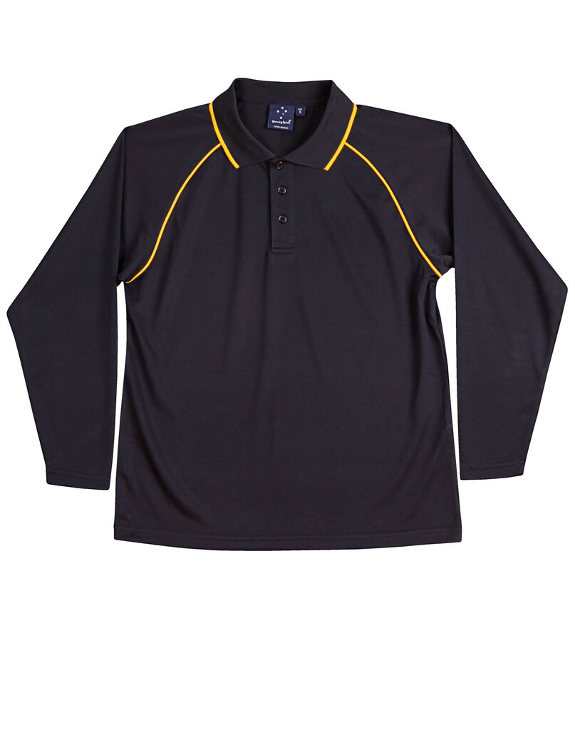 Men’s Cooldry Raglan L/S Polo