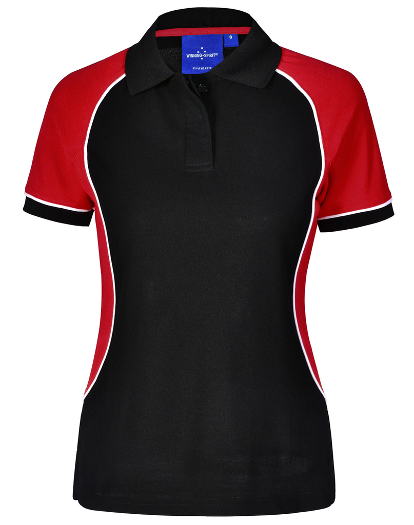 Ladies’ Truedry Tri-Colour S/S Pique Polo