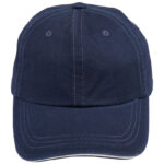 Washed Polo Cotton Unstructured Cap Sandwich Cap