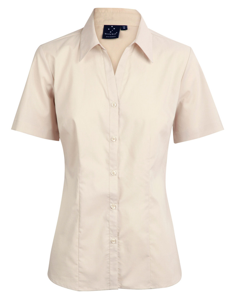 Ladies S/S Teflon Shirt