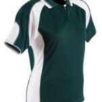 Ladies’ Cooldry Contrast Polo With Sleeve Panel