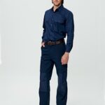 Dura Wear Work Pants With Knee Pad Pocket