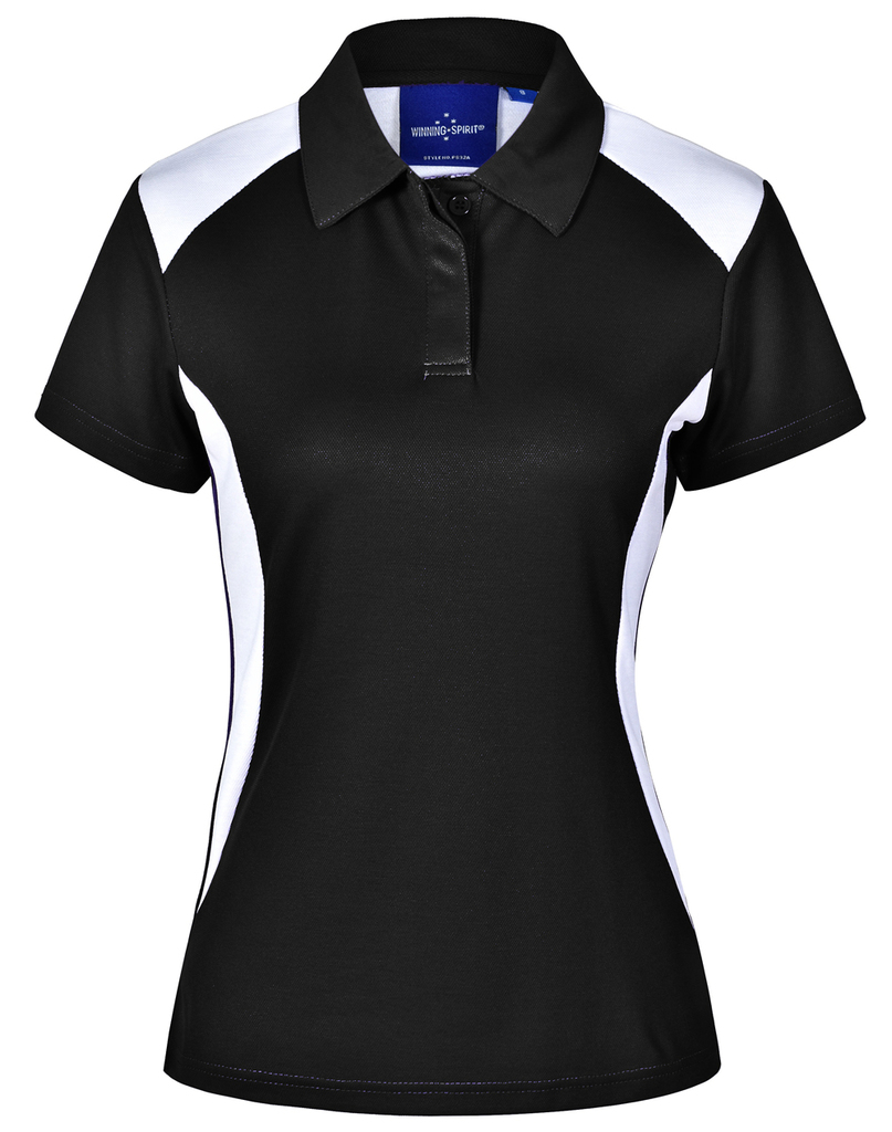 Ladies TrueDry Short Sleeve Contrast Polo