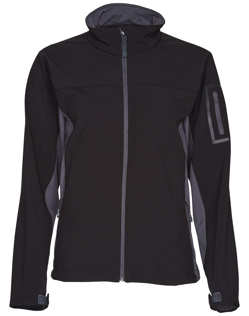 Ladies Contrast Softshell Jacket