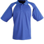 Men’s Cooldry Micro-Mesh Contrast Colour Polo