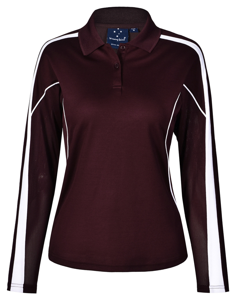 Ladies’ Truedry Long Sleeve Polo