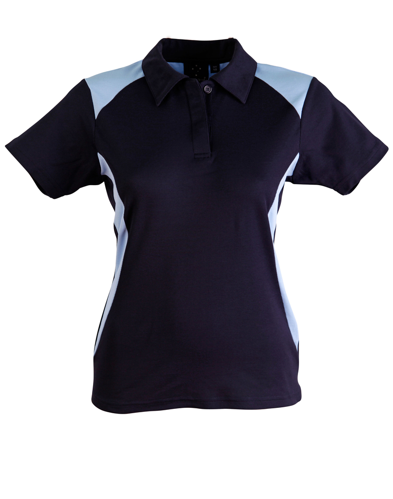 Ladies TrueDry Short Sleeve Contrast Polo