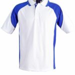 Mens Mini Waffle Coold Polo