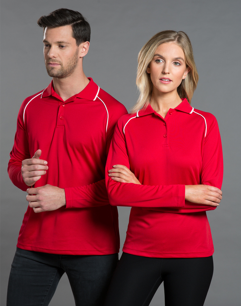 Ladies’ Cooldry Raglan L/S Polo