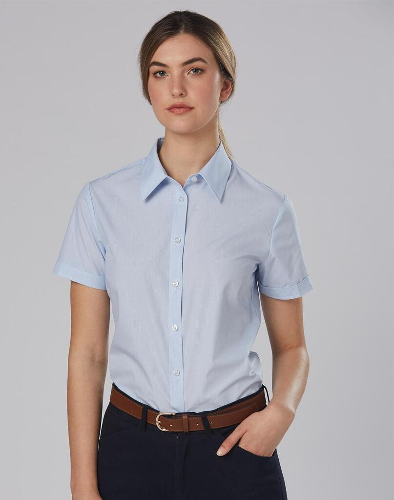 Women’s Fine Stripe S/S Shirt