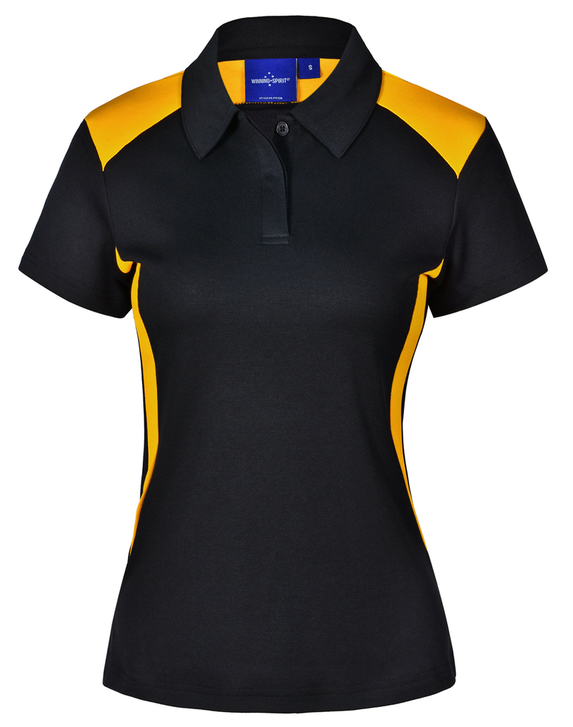 Ladies TrueDry Short Sleeve Contrast Polo
