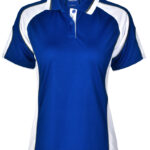 Ladies’ Cooldry Contrast Polo With Sleeve Panel