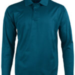 Men’s Cotton Back Truedry L/S Polo