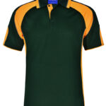 Men’s Cooldry Contrast Polo With Sleeve Panel