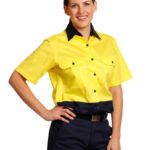 Ladies’ Hi-Vis S/S Safety Shirt