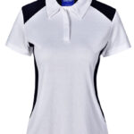 Ladies TrueDry Short Sleeve Contrast Polo