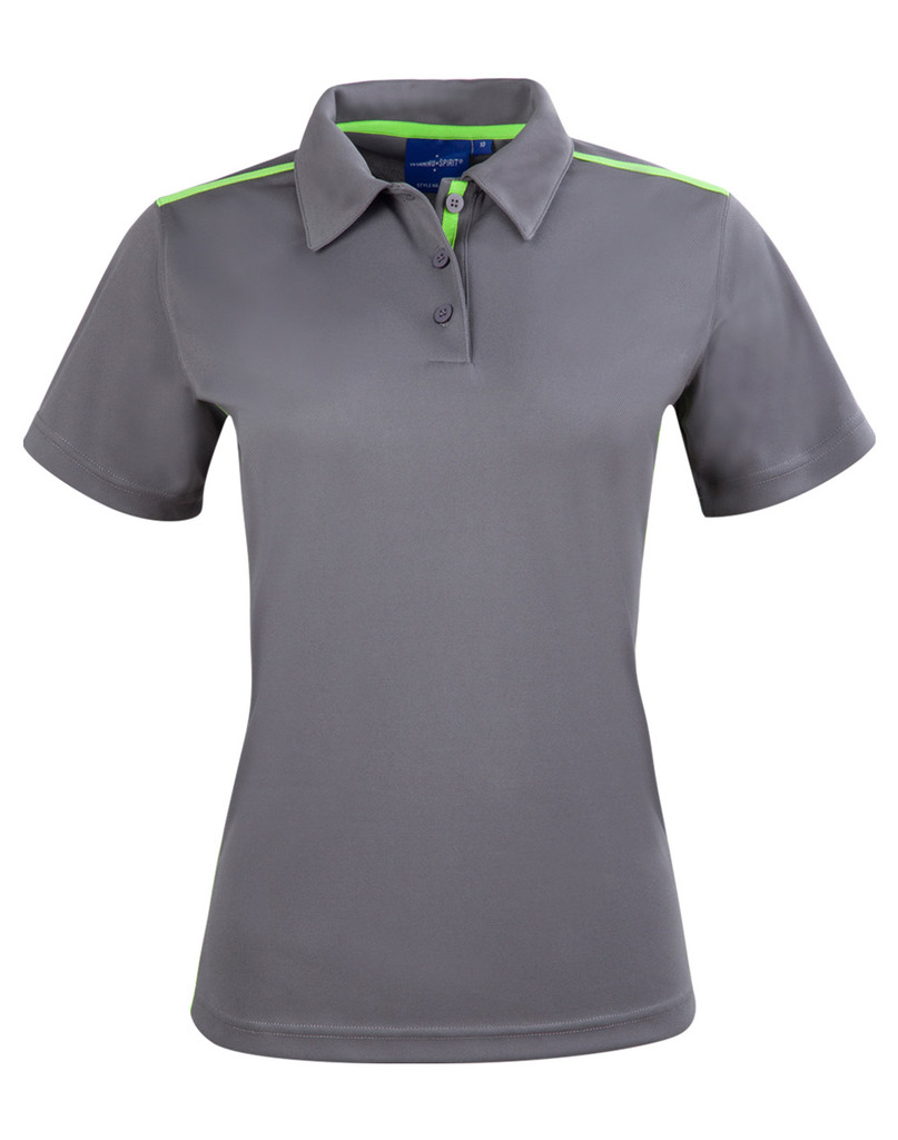 Ladies’ Rapid Cool Short Sleeve Contrast Polo