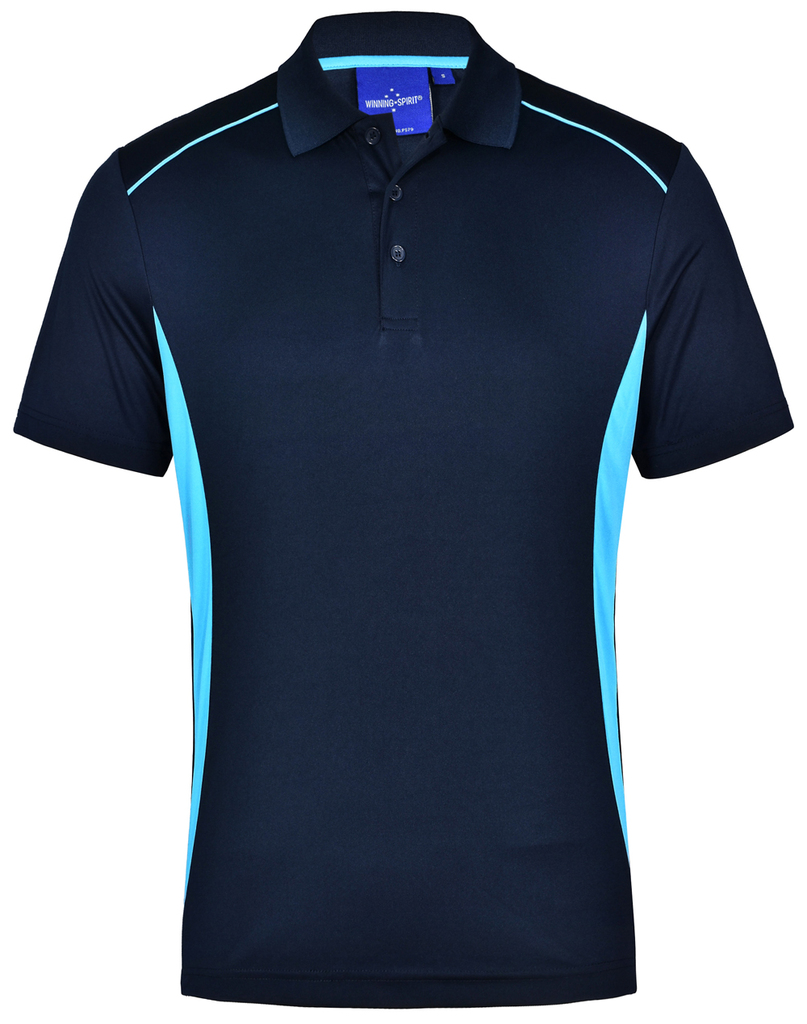 Men’s Cooldry S/S Contrast Interlock Polo