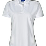 Ladies’ Rapid Cool Short Sleeve Contrast Polo