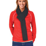 Cable Knit Scarf (Acrylic Knit With Cable Row Feature)