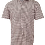 Men’s Gingham Check S/S Shirt