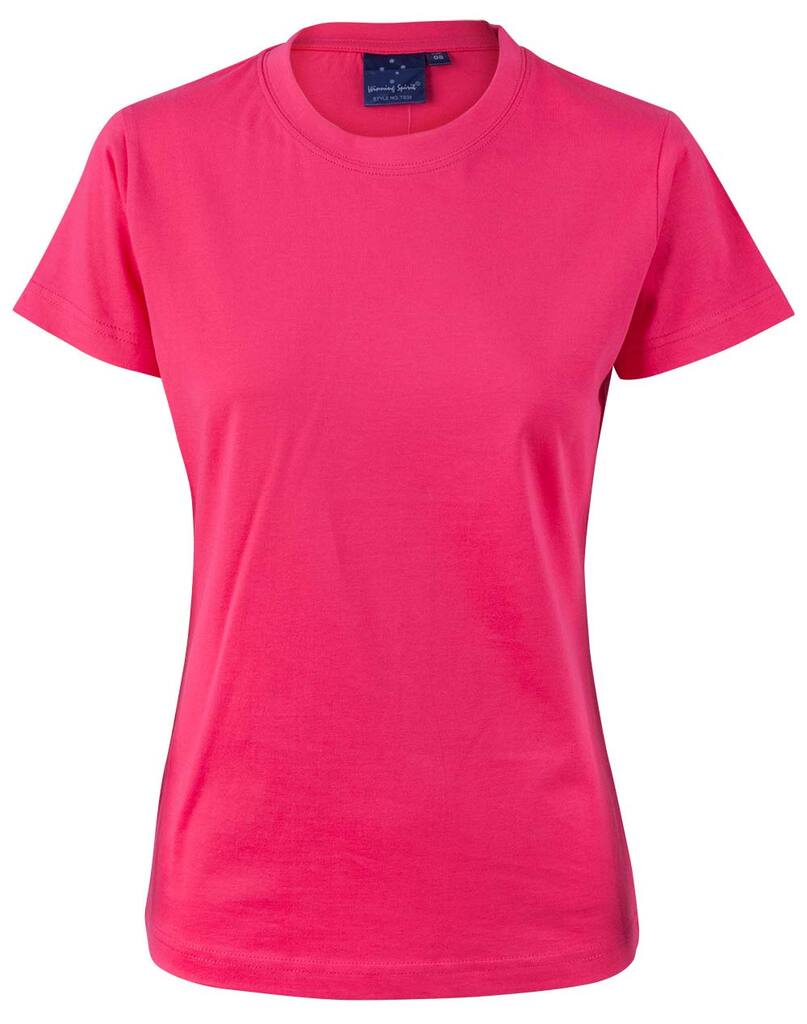 Ladies’ Cotton Semi Fitted Tee