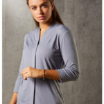 Ladies’ Mid Sleeve Shawline Knit Top