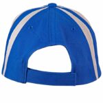 Brushed Cotton Twill Baseball Cap "X" Contrast