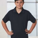 Kids’ Cooldry Pique Soild Colour S/S Polo