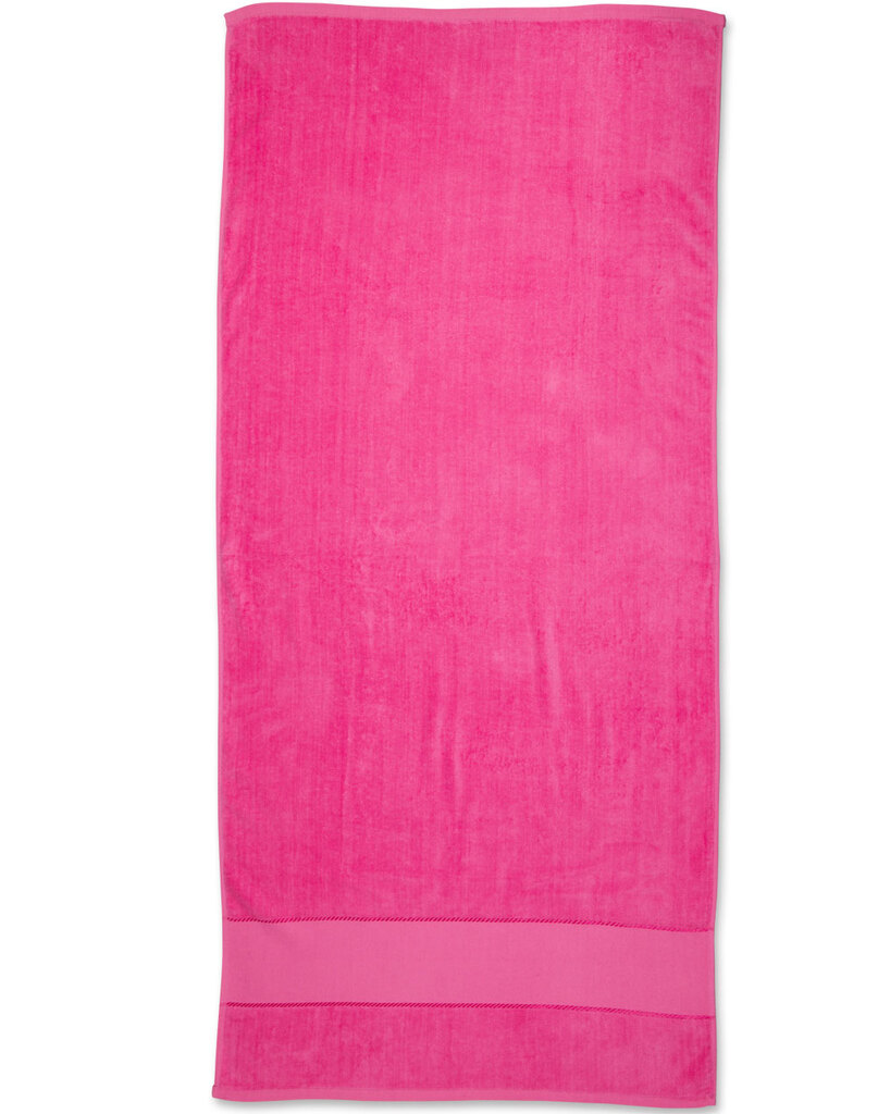 Terry Velour Beach Towel 75×150 Cm