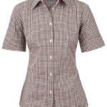Women’s Gingham Check S/S Shirt
