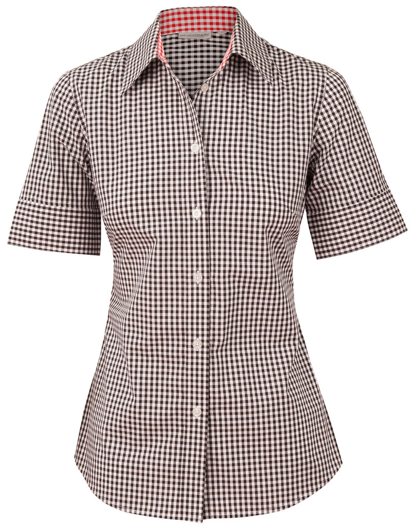 Women’s Gingham Check S/S Shirt
